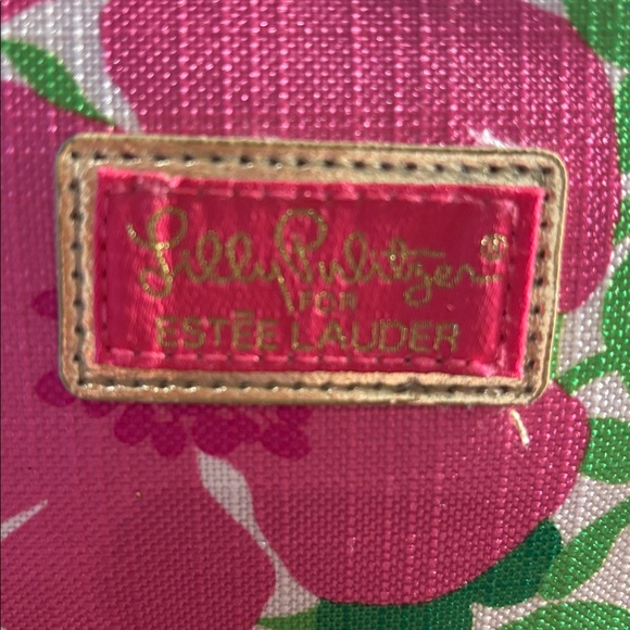 Lilly Pulitzer for Estée Lauder Floral Cosmetics bag - Picture 3 of 3